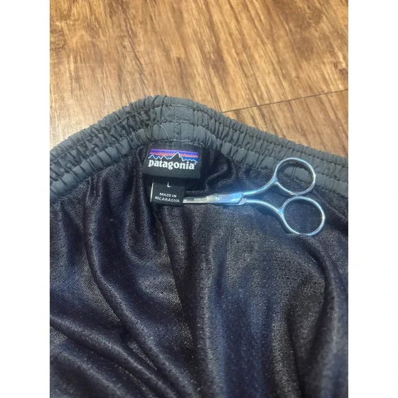 Patagonia Men's 6" Grey Hybrid Board Shorts Size L Elastic Waist Pockets Lined - Picture 6 of 6